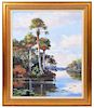 James Hutchinson 'St. Lucie River' O/C Painting