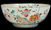 Large Chinese Export Porcelain Punch Bowl