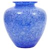 Steuben Blue Cluthra Vase by Frederick Carder