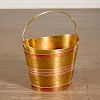 Regency Copper-Banded Brass Peat Bucket