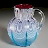 Nice Nailsea Type Glass Pitcher
