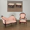 Group American Rococo Revival Seat Furniture