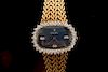 Vintage Rolex 18k Gold & Diamond Ladies Oval Watch