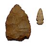 (2) Prehistoric Stone Tools/Points
