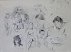 Raphael Soyer Etching on Paper Hand Signed