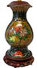 chinese cloisonne And Jade Lamp