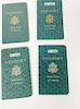 Elaines Passports - Look at all those stamps!