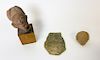 Three Pre Columbian Fragments Gift from Huston