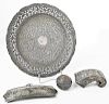 Four Asian Silver Items