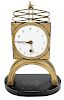 Gilt Brass Skeleton Clock