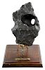Gibeon Nickel Iron Meteorite with Hole