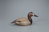Classic 1936 Canvasback Hen Decoy, The Ward Brothers