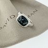 David Yurman Black Onyx Diamond Noblesse Ring Size 7