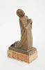 ATTRIBUTED TO ERNST BARLACH (1870-1938): KNEELING WOMAN