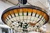 Stained & Leaded Glass Inverted Ceiling Shade
