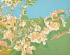 Fairfield Porter "Apple Blossoms II" Lithograph, Signed