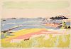 Fairfield Porter "South Meadow" Lithograph, Signed Edition