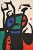 Large Joan Miro "Le Matador" Etching, Signed Edition