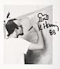 Keith Haring Signed Drawing on Exhibition Catalog