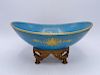 BRONZE MOUNTED SEVRES STYLE BOWL 