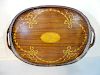INLAID SILVERPLATE TRAY 