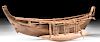Late 19th C. Nukuoro Atoll Wooden Outrigger Canoe Model