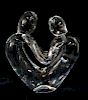 SGN. CRYSTAL LOVERS SCULPTURE