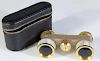 Mother of Pearl Bushnell Opera Glasses & Case