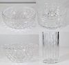 Group of (4) Pieces of Crystal Glass Waterford