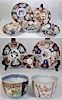 Antique Japanese Imari Porcelain Group