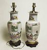 Pair of Asian Table Lamps