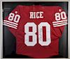 Autographed Jerry Rice FB Jersey and Photo