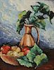 Sylvia T. Riley Signed And Dated Oil On Board