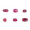 Group of Mozambique Unheated Loose Rubies
