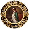Rare and Exceptional Royal Vienna Porcelain Plate of ""Napoleon"" by Wagner
