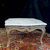 ITALIAN MARBLE TOP LOW TABLE 