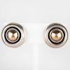 Pair of James Avery 14k Gold and Sterling Silver Earrings