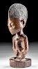 Early 20th C. African Ibeji Wood Male Figure