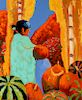 Tricia Higgins Hurt | Girl with Pumpkins and Melons