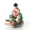 CHINESE CERAMIC FIGURINE, WOMAN IN BOAT