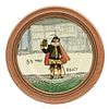 ROYAL DOULTON SERIES WARE PLATE, SIR TOBY BELCH