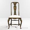 Polychrome Painted Side Chair
