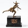 Alfonzo Titze (Austrian, 20th Century)  Bronze Model of a Jester