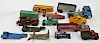 Tootsie Toy Assorted Car and Trailer Grouping