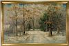 Arthur Douglas Early Winter Landscape Painting