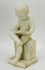 Aft. Antonio Canova Seated Child Marble Sculpture