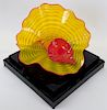 Dale Chihuly Persians 2 Piece Art Glass Sculpture