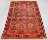 Persian Khorosan Oriental Geometric Carpet Rug