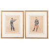 Alfred de Neuville. Pair Of Soldier Etchings