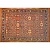 Semi-Antique Mahal Carpet, Persia, 10.4 x 15.3
